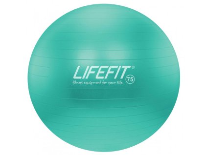 Lifefit - Gymnastický míč Anti-burst 65 cm tyrkysový