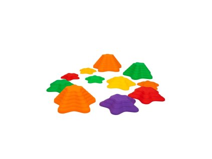 Merc Sport - Balanční nášlapné kameny Hvězdice 11 ks