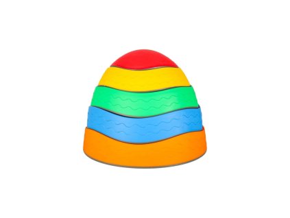 Merc Sport - Balanční nášlapné kameny Vlnky 5 ks