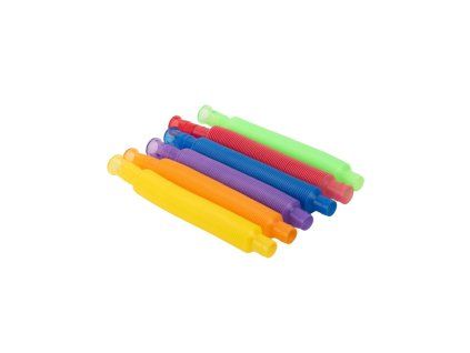 TickiT - Duhové Flexi trubice 6 ks
