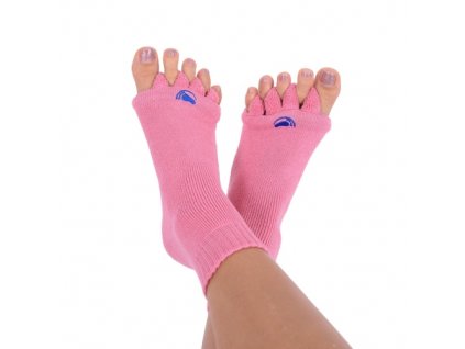 Happy Feet Adjustační ponožky PINK