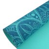 LIFEFIT - Podložka YOGA MAT MANDALA DUO 183x58x0,6cm - tyrkysová