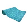 LIFEFIT - Podložka YOGA MAT MANDALA DUO 183x58x0,6cm - tyrkysová
