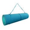 LIFEFIT - Podložka YOGA MAT LOTOS DUO 183x58x0,6cm - tyrkysová