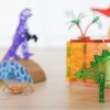 MAGNA TILES - Magnetická stavebnice Dino 40ks