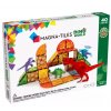 MAGNA TILES - Magnetická stavebnice Dino 40ks