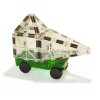 Magna Tiles - Magnetická stavebnice Cars Green/Yellow 2 ks