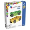 Magna Tiles - Magnetická stavebnice Cars Green/Yellow 2 ks