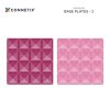 Connetix Tiles - Magnetická stavebnice - základny Pink & Berry 2 ks