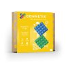 Connetix Tiles - Magnetická stavebnice - základny Blue & Green 2 ks