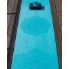 Yoggys - Podložka na cvičení BASIC MANDALA AZURE