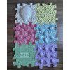 Muffik - set ortopedických podlah Letní pastel 6 ks