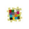 Muffik - ortopedická podložka Puzzles in Puzzle 18 ks