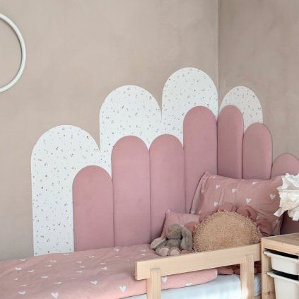 čalouněný panel oblouk do dětského pokoje
