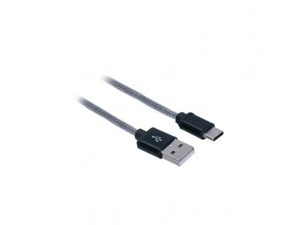 USB-C kabel, USB 2.0 A konektor - USB-C 3.1 konektor - 2 metry - Solight (SSC1602)