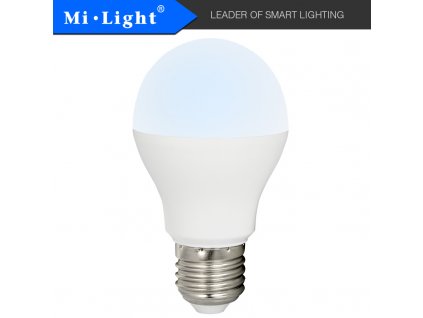 SMART LED žárovka RGB+CCT - 6W, E27, RGB+CCT, 220°, 550lm, klasický tvar - MiBoxer (FUT014) - 01