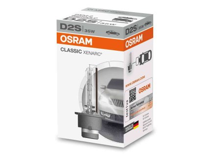 D2S Osram Xenarc® Classic (1 ks) - 35W, 3200lm,P32d-2 - Osram (66240CLC)