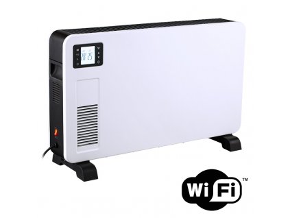 Horkovzdušný konvektor - 2300W, WiFi, LCD, ventilátor, časovač, nastavitelný termostat - Solight (KP02WIFI)