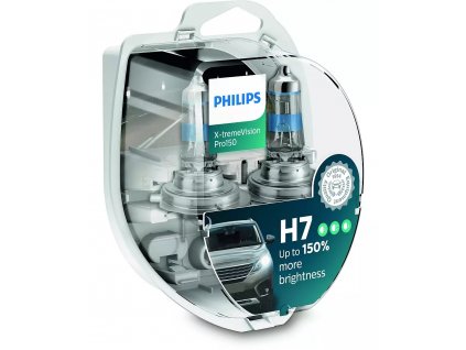 H7 Philips X-tremeVision Pro +150% (2 ks) - 12V, 55W, PX26d - Philips (12972XVPS2)  (cena za sadu 2 ks!)