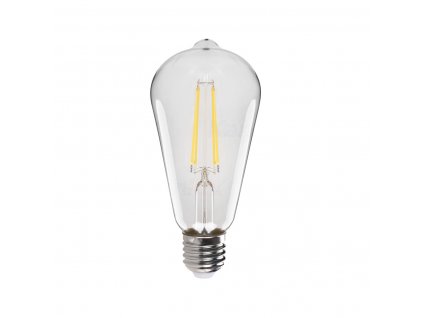 LED žárovka XLED - Filament Retro ST64 - 7W, 806lm, E27, neutrální bílá (NW), Ra80, 320° - Kanlux (33513)