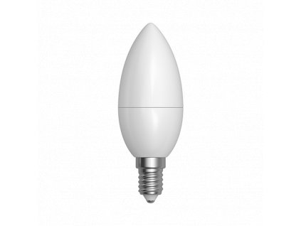 LED žárovka svíčka 5W E14 6400K CW SKYLIGHTING (C37CPA-1405F)