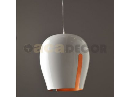 Závěsné svítidlo Avantgarde - Ø30cm, bílá - Aca Lighting (KS184430WG)