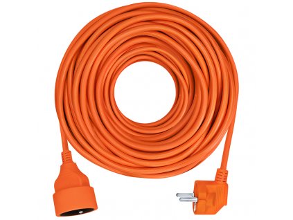 Prodlužovací kabel spojka 15m, 3x1,0mm, 1 zásuvka, oranžová - Solight (PS19O)