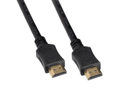 Kabel HDMI s Ethernetem - HDMI 2.0 A konektor - HDMI 2.0 A konektor - 2,0m - Solight (SSV1222)