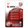Zinková baterie - AAA/LR03 (4ks) - AgfaPhoto