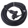 1 fázový prodlužovací kabel 20m, 3x2,5mm, černý, guma - Emos (PM1011)