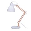 Stolní lampa Falun - 1 x E27 / max. 25 W, bílá - Solight (WO57-W)  (poškozený obal výrobku - plná záruka!)