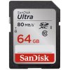 Paměťová karta ULTRA SDXC 64GB 80MB/s UHS-I - Sandisk