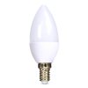 LED žárovka - Candle C37 - 6W, 510lm, E14, studená bílá (CW) - Solight (WZ421-1)