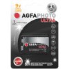 Alkalická baterie Ultra -  9V/6F22 (1ks) - AgfaPhoto