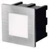LED orientační vestavné svítidlo - 1,5W, 75lm, NW, 80x80mm, IP65 - Emos (ZC0111)