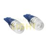 LED autožárovka W5W 1,5W 12V BLUE s čočkou - Comfort Light (COM_32104)