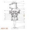 Těsnění pro ADV 80