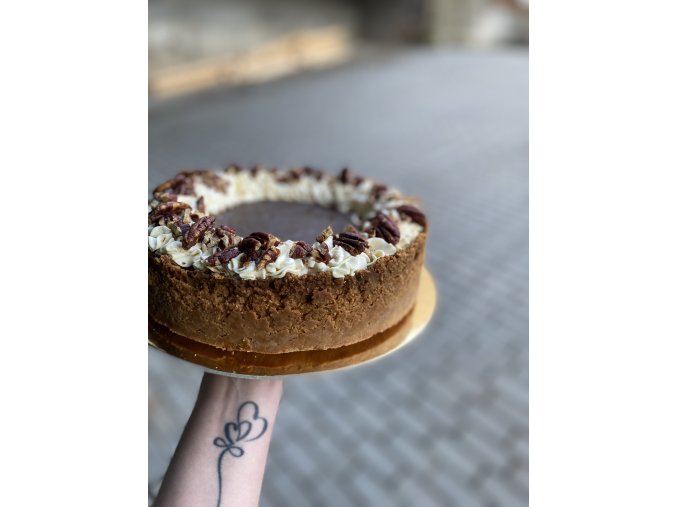 LOWCARB Cheesecake KARAMEL/PEKANOVÝ OŘECH