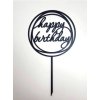Zápich HAPPY BIRTHDAY