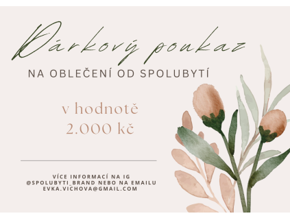 Dárkový poukaz