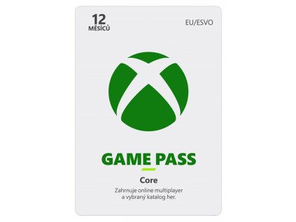 Xbox game pass core 12m 2