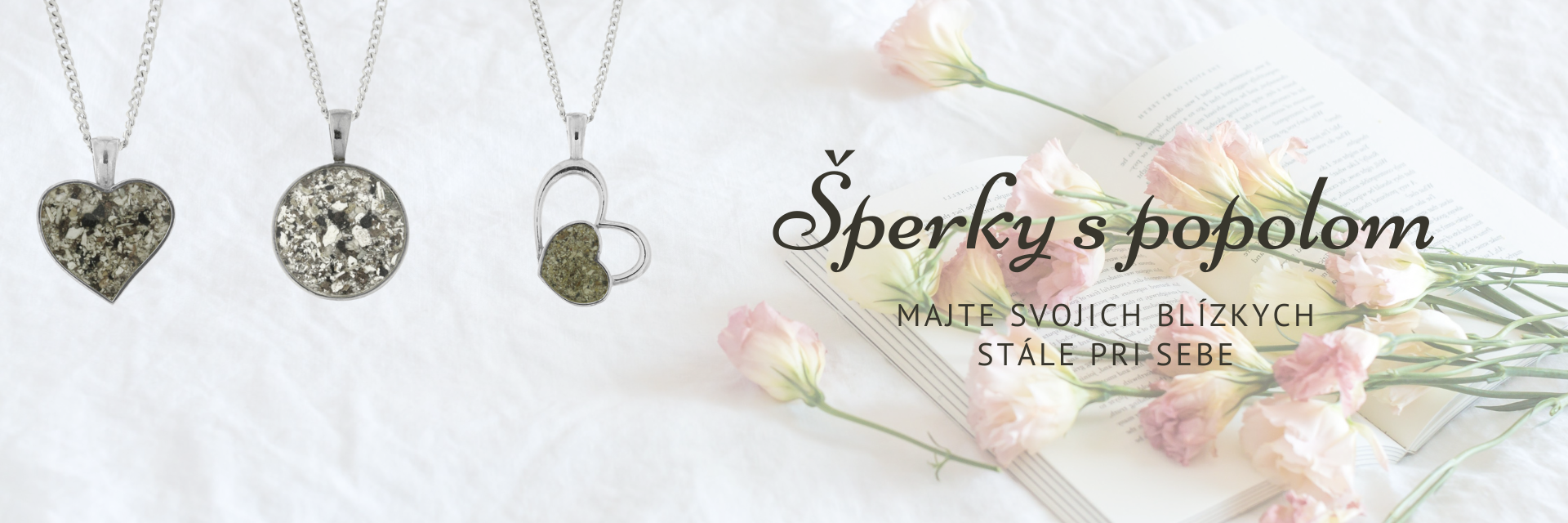 Spomienkové šperky s popolom