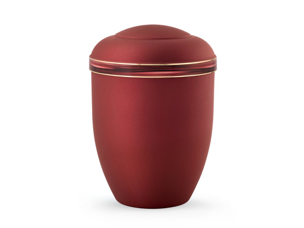 Ekologická urna Wavelet - Rubínová