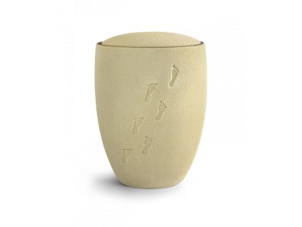 Keramická urna Stopy v písku