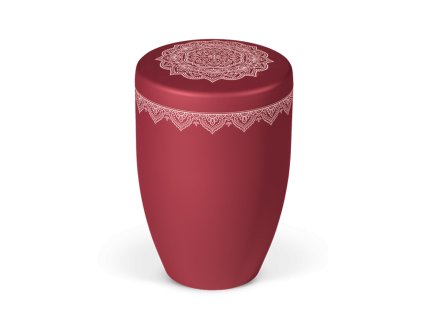 Ekologická urna Mandala II - Červená