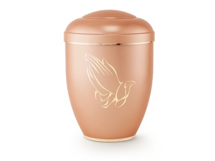 Ekologická urna Creatio II - Modlitba/Béžová