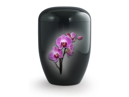 Ekologická urna Fleur Noire - Orchidej