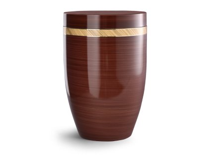 Kovová urna Milano II - Hnedá