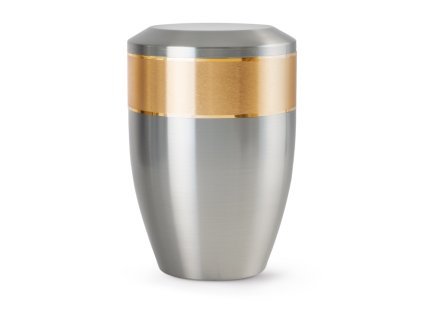 Kovová urna Aurum - Stříbrná