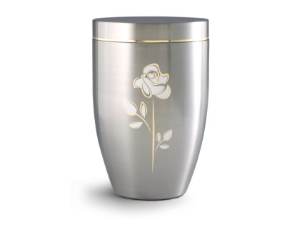 Kovová urna Stella - Růža